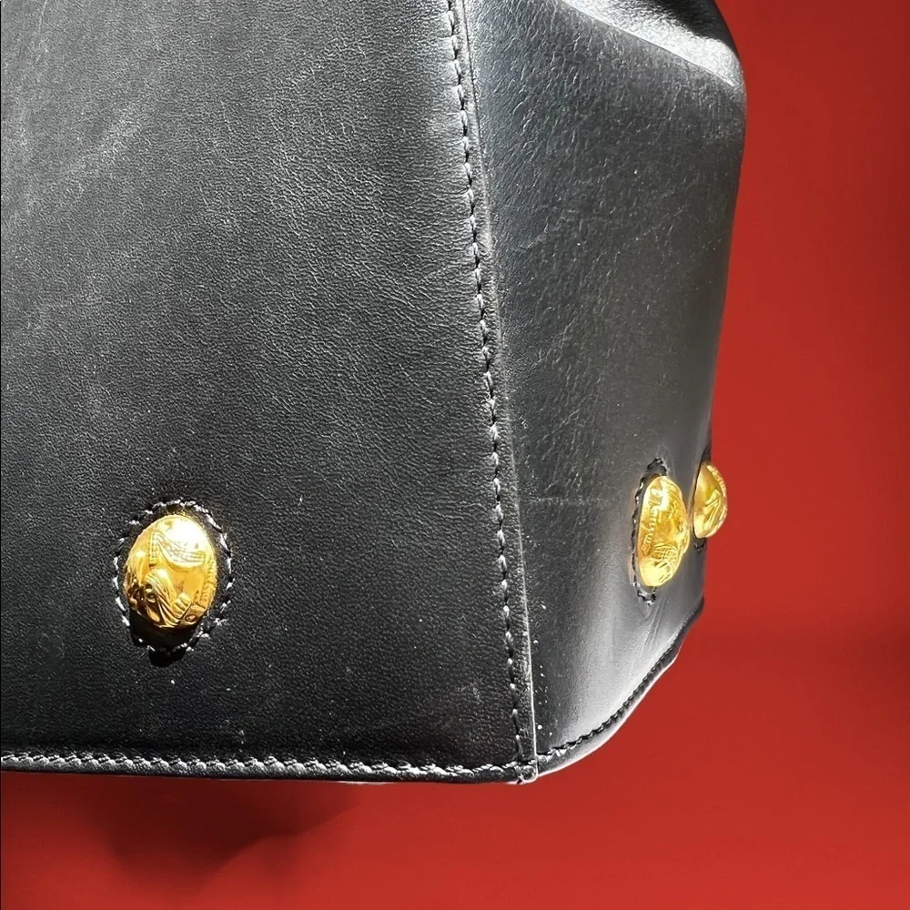 Gorgeous black Ferragamo Calfskin